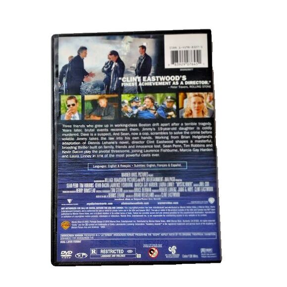 Mystic River 2003 DVD Movie R Sean Penn Kevin Bacon - Picture 2 of 3
